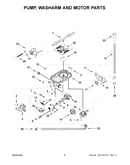 Pump, washarm and motor parts