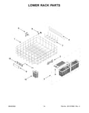 Lower rack parts