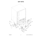 Jenn-Air JUBFL242HM02 unit parts diagram