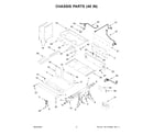 KitchenAid KFGC558JMH07 chassis parts (48 in) diagram