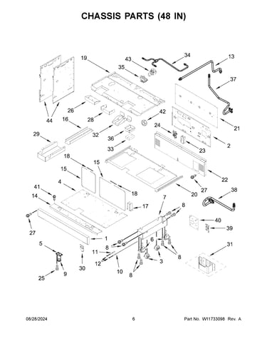 Chassis parts (48 in)