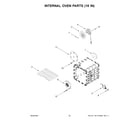 KitchenAid KFGC558JMH07 internal oven parts (18 in) diagram