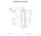 KitchenAid KBSD706MPS01 refrigerator door parts diagram