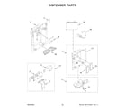 KitchenAid KBSD706MPS01 dispenser parts diagram