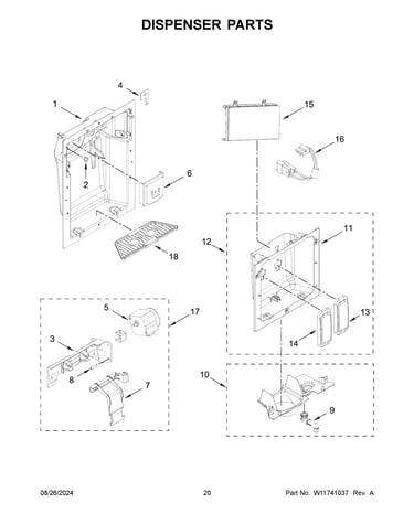 Dispenser parts