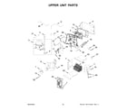 KitchenAid KBSD706MPS01 upper unit parts diagram