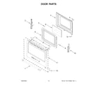 Maytag MFGS4030RB0 door parts diagram