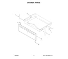 Maytag MFGS4030RB0 drawer parts diagram