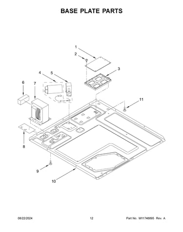 Base plate parts