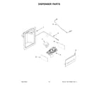 Whirlpool WRS331SDHB07 dispenser parts diagram