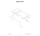 Maytag YMFES6030RB0 drawer parts diagram