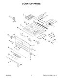 Cooktop parts