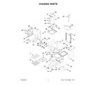 Whirlpool WEGA25H0HZ6 chassis parts diagram