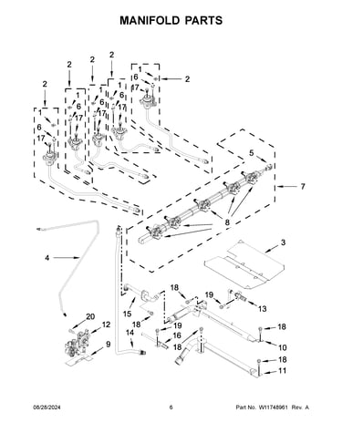 Manifold parts