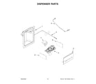 Whirlpool WRS331SDHW07 dispenser parts diagram