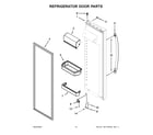 Whirlpool WRS312SNHW07 refrigerator door parts diagram