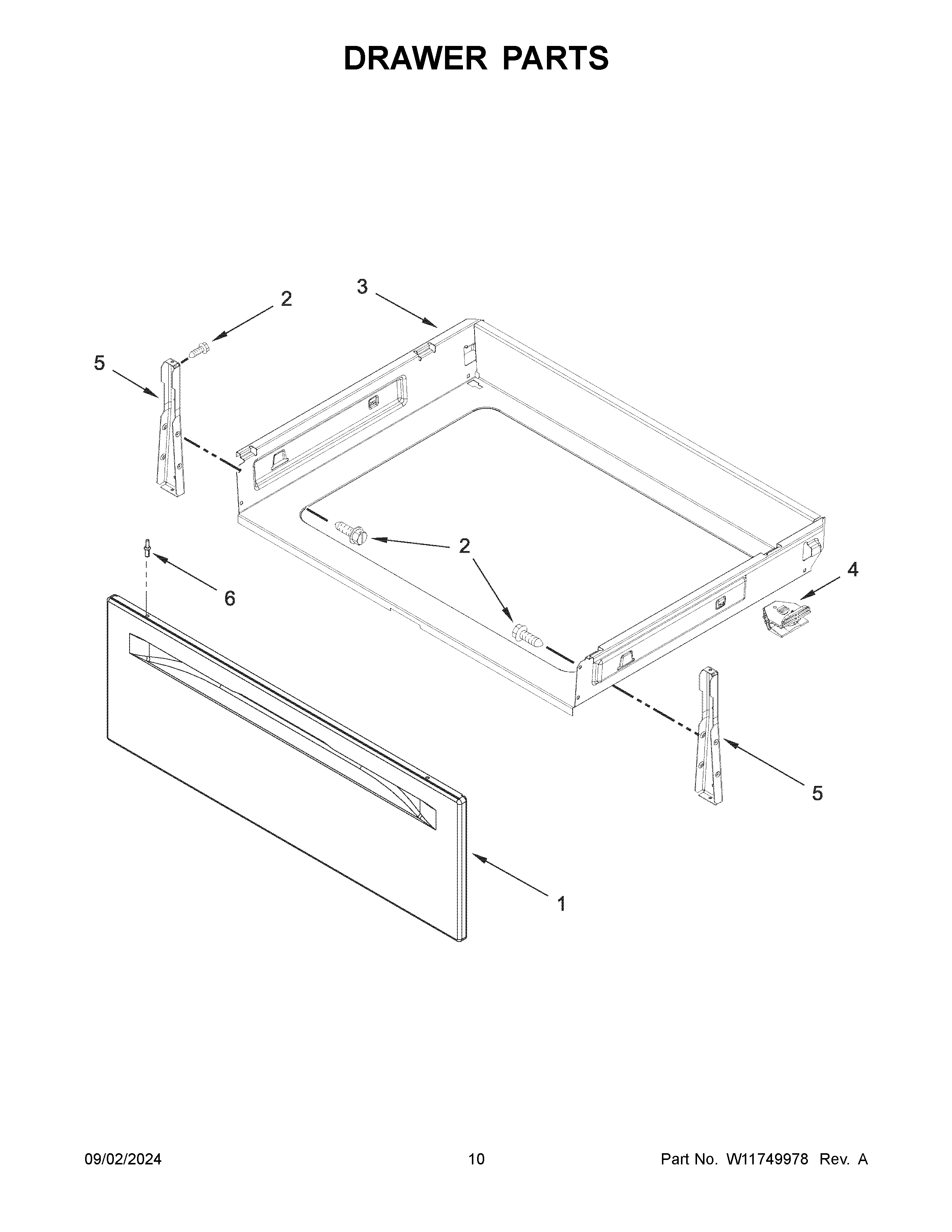 Drawer parts