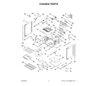 Whirlpool YWSES7530RZ0 chassis parts diagram