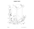 Amana ASI2175GRS10 cabinet parts diagram