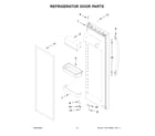 Amana ASI2175GRS10 refrigerator door parts diagram