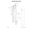 Amana ASI2175GRS10 freezer door parts diagram