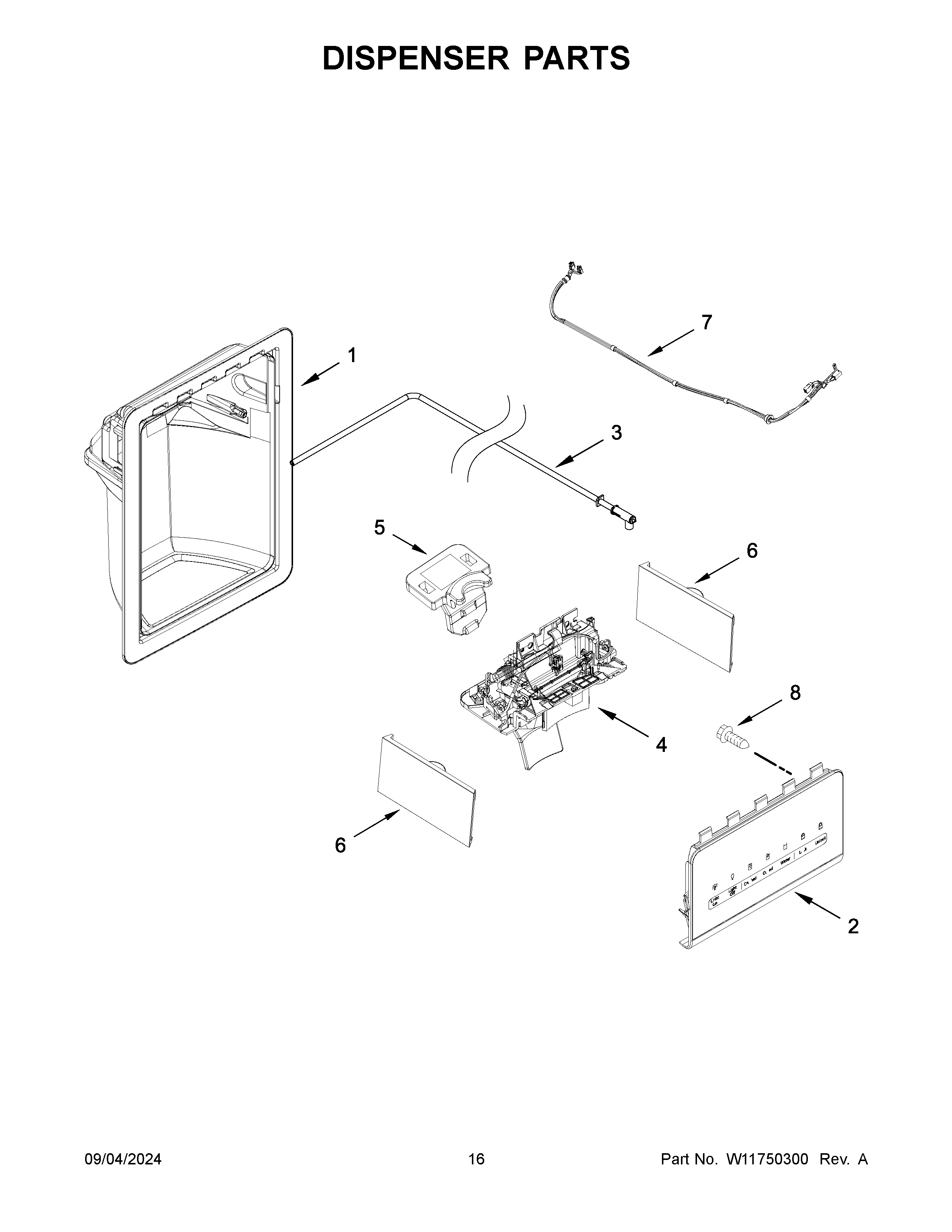 Dispenser parts