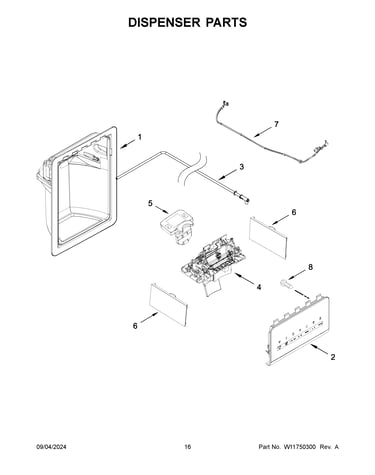 Dispenser parts