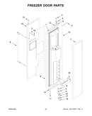 Freezer door parts