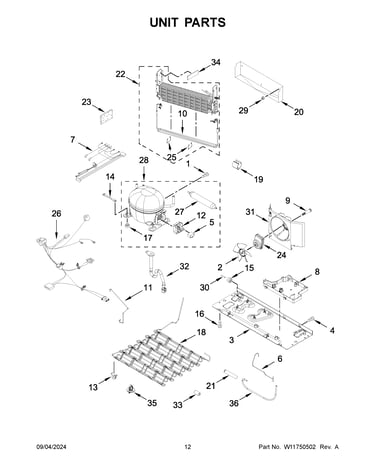 Unit parts