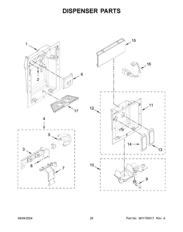 Dispenser parts
