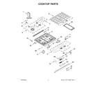 Jenn-Air JDS1450ML1 cooktop parts diagram