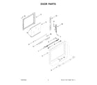 Jenn-Air JDS1450ML1 door parts diagram