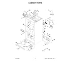 KitchenAid KRMF536RPS01 cabinet parts diagram