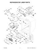 Refrigerator liner parts