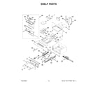 KitchenAid KRMF536RPS01 shelf parts diagram