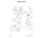 KitchenAid KRMF706ESS06 cabinet parts diagram