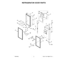 KitchenAid KRMF706ESS06 refrigerator door parts diagram