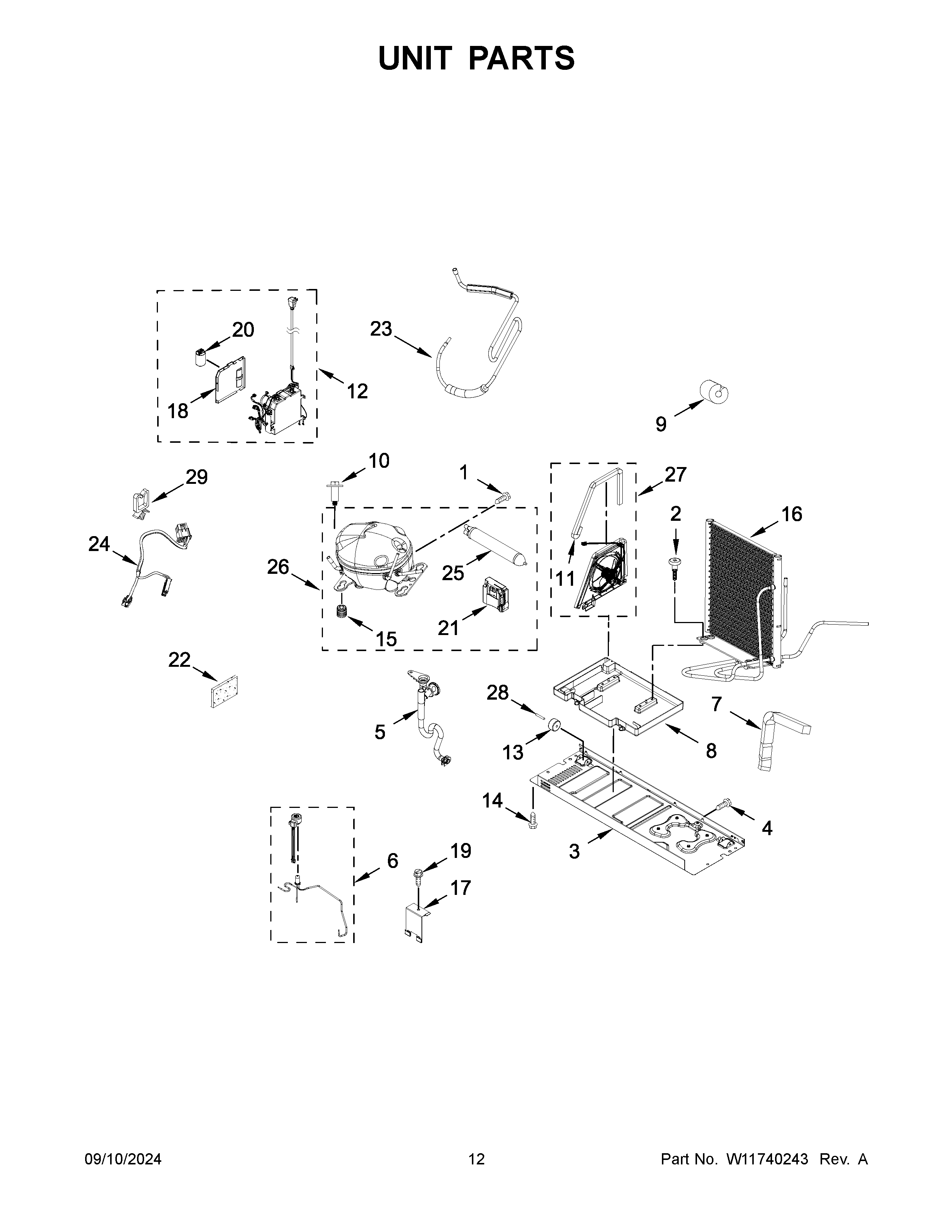 Unit parts