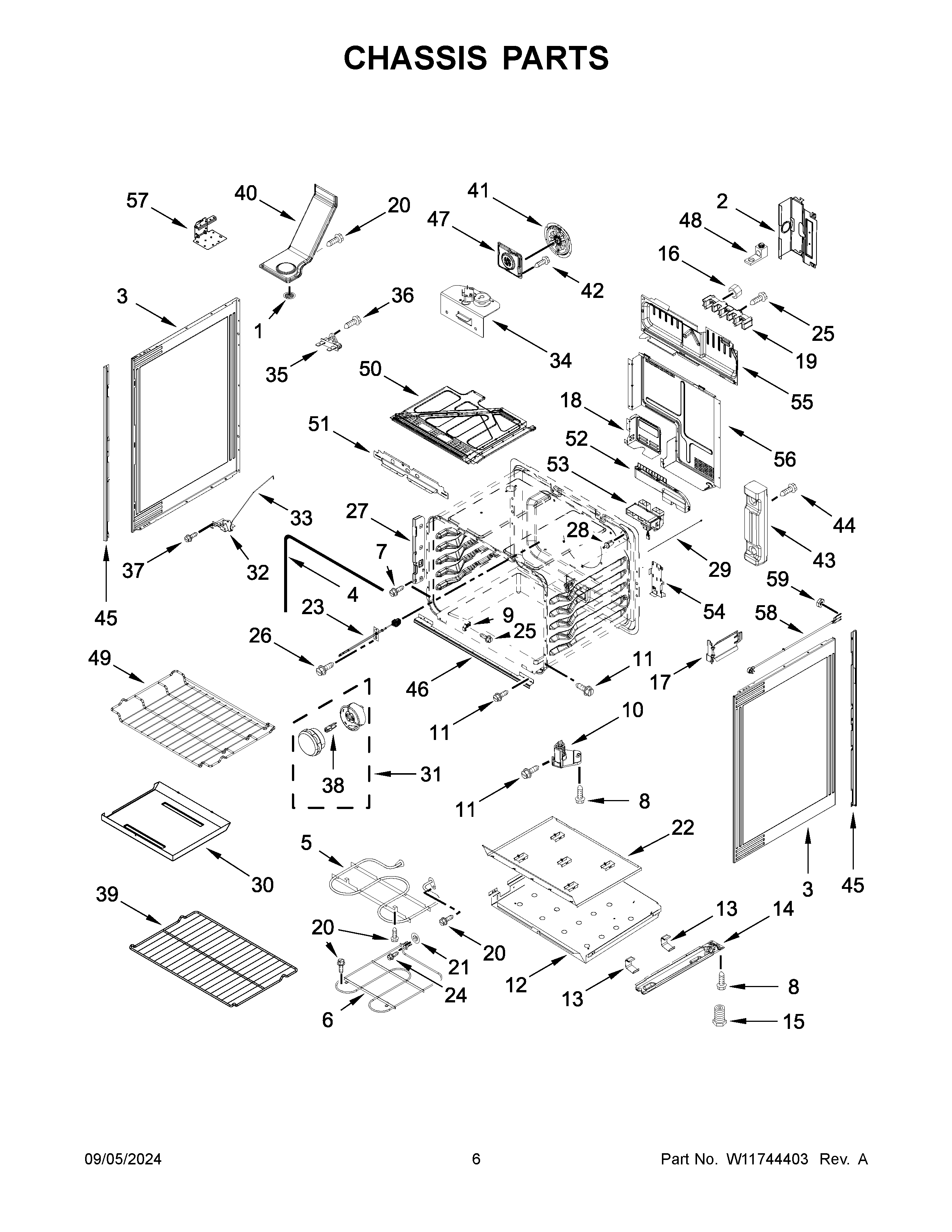 Chassis parts