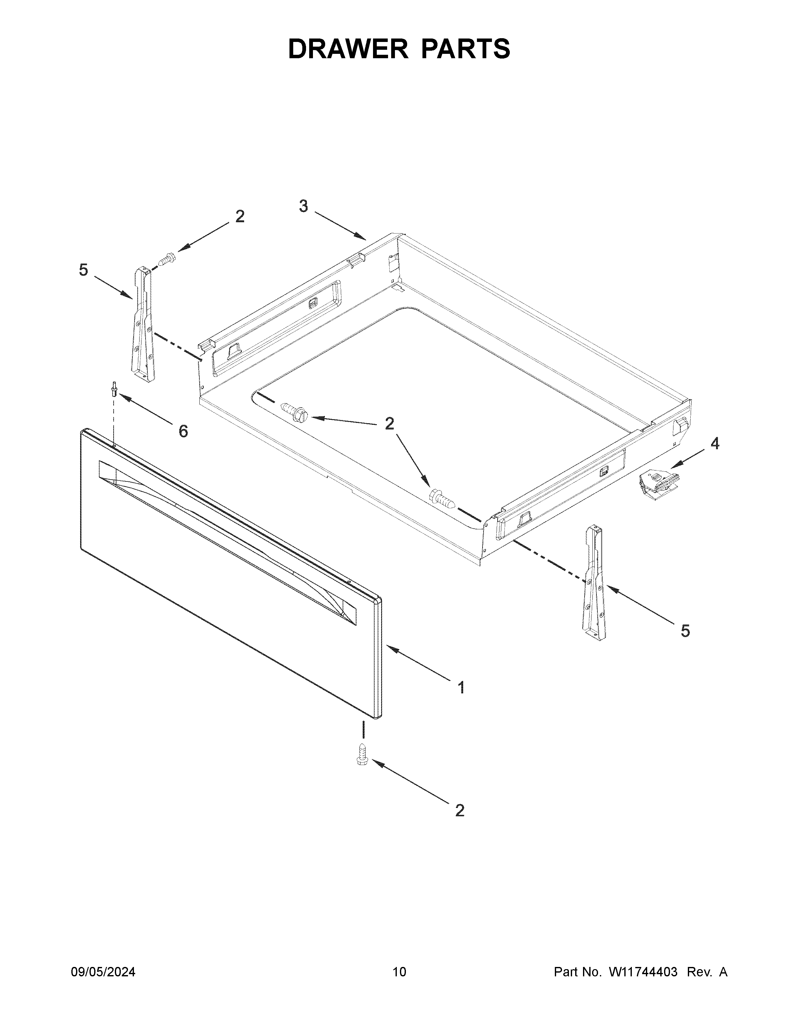 Drawer parts