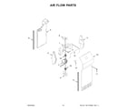 Whirlpool WRS311SDHM12 air flow parts diagram