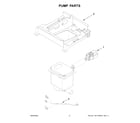 Whirlpool WUI95X15HZ02 pump parts diagram