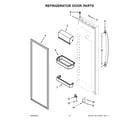 Whirlpool WRS312SNHW06 refrigerator door parts diagram