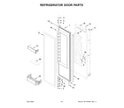 Jenn-Air JBSS42E22L01 refrigerator door parts diagram