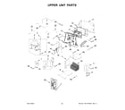 Jenn-Air JBSS42E22L01 upper unit parts diagram