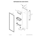 Whirlpool WRS315SDHT11 refrigerator door parts diagram