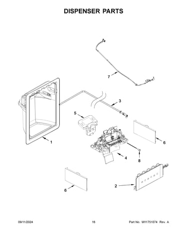 Dispenser parts