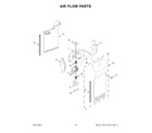 Whirlpool WRS315SDHT11 air flow parts diagram