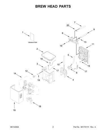 Brew head parts