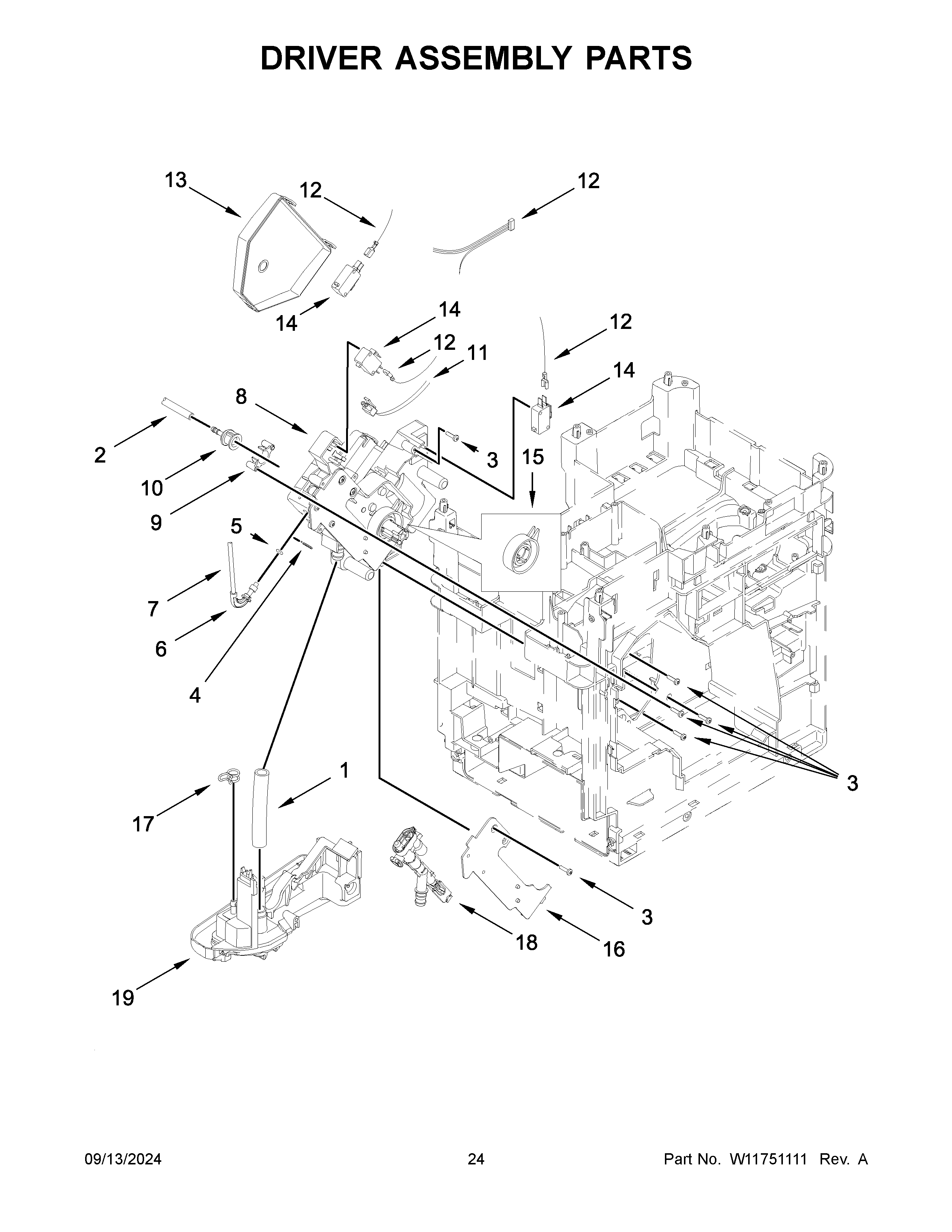 Driver assembly parts